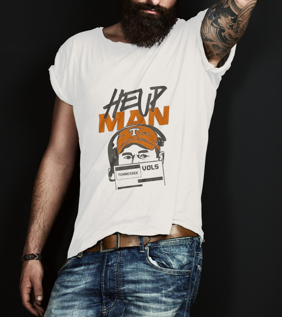 Heup Man Tennessee Vols Football T-Shirt