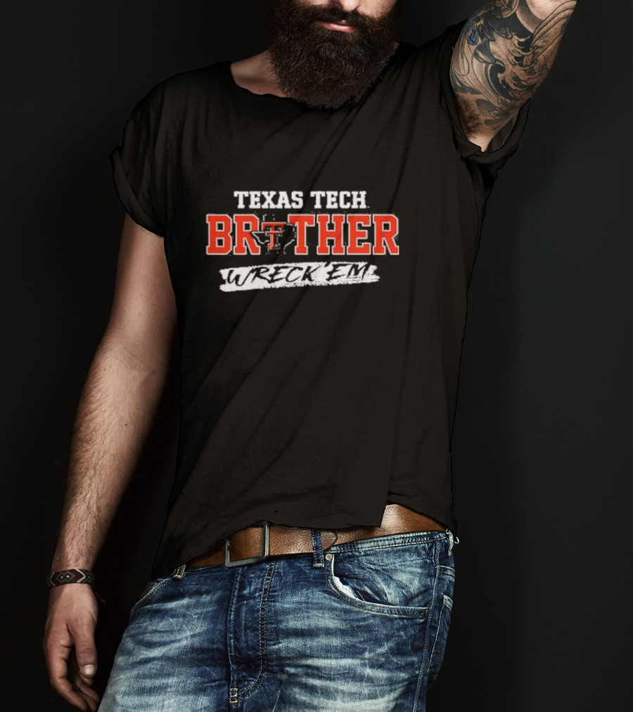 Texas Tech Brother Wreck Em Red Raider Outfitter T-Shirt