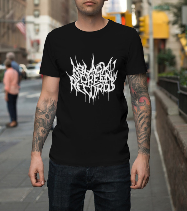 Shirt: Black Screen Records BSR Black Metal T-Shirt Black Screen Records BSR Black Metal T-Shirt