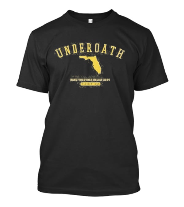 Underoath Florida USA Band Together Relief T-Shirt