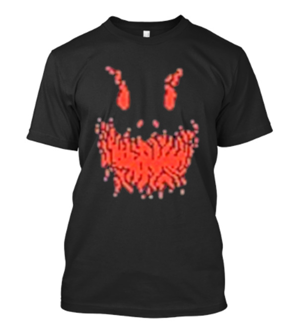 Scary Face Pixelated Joker T-Shirt