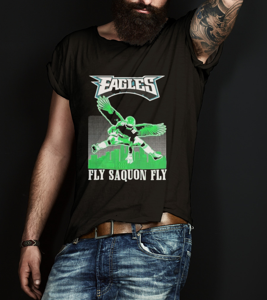 Eagles Fly Saquon Fly T-Shirt