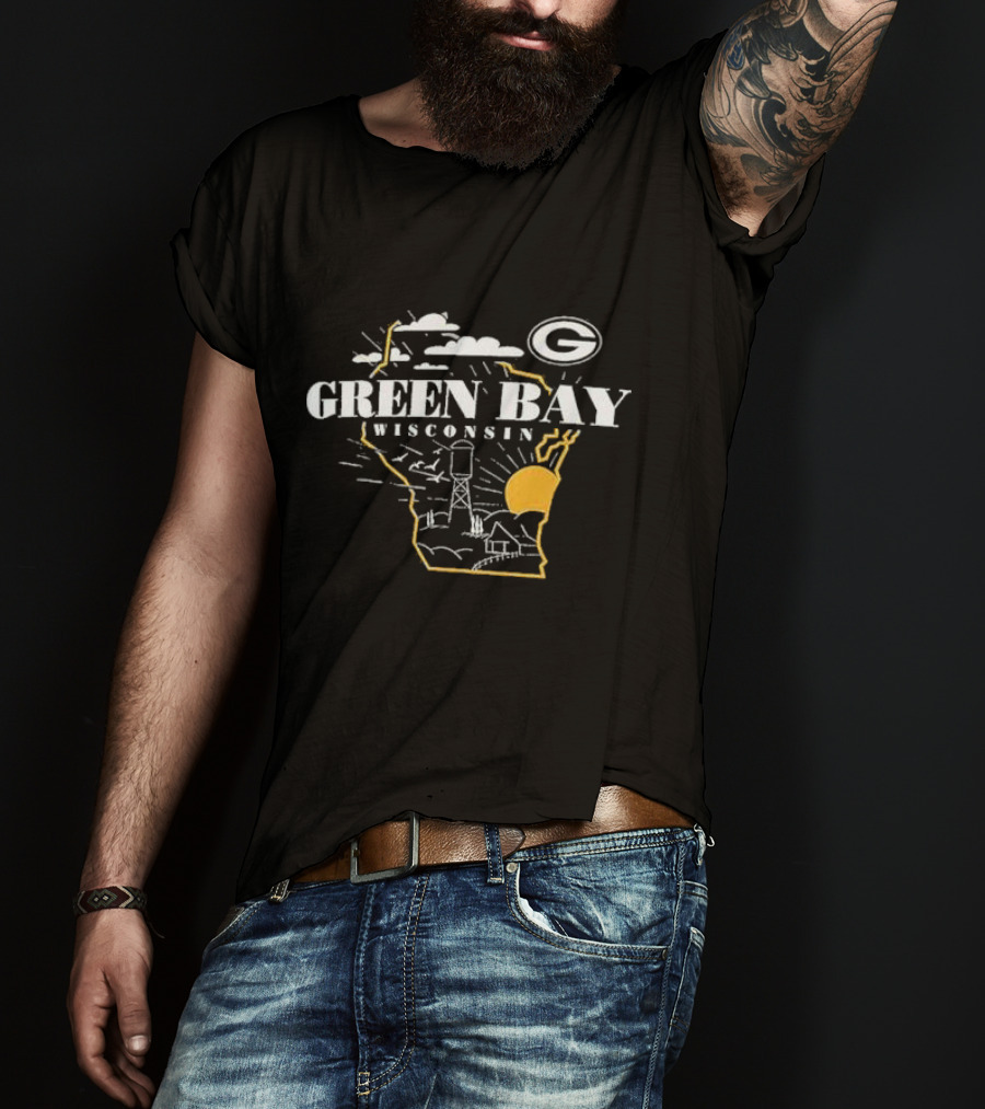Packers Fanatics Green Bay Wisconsin T-Shirt