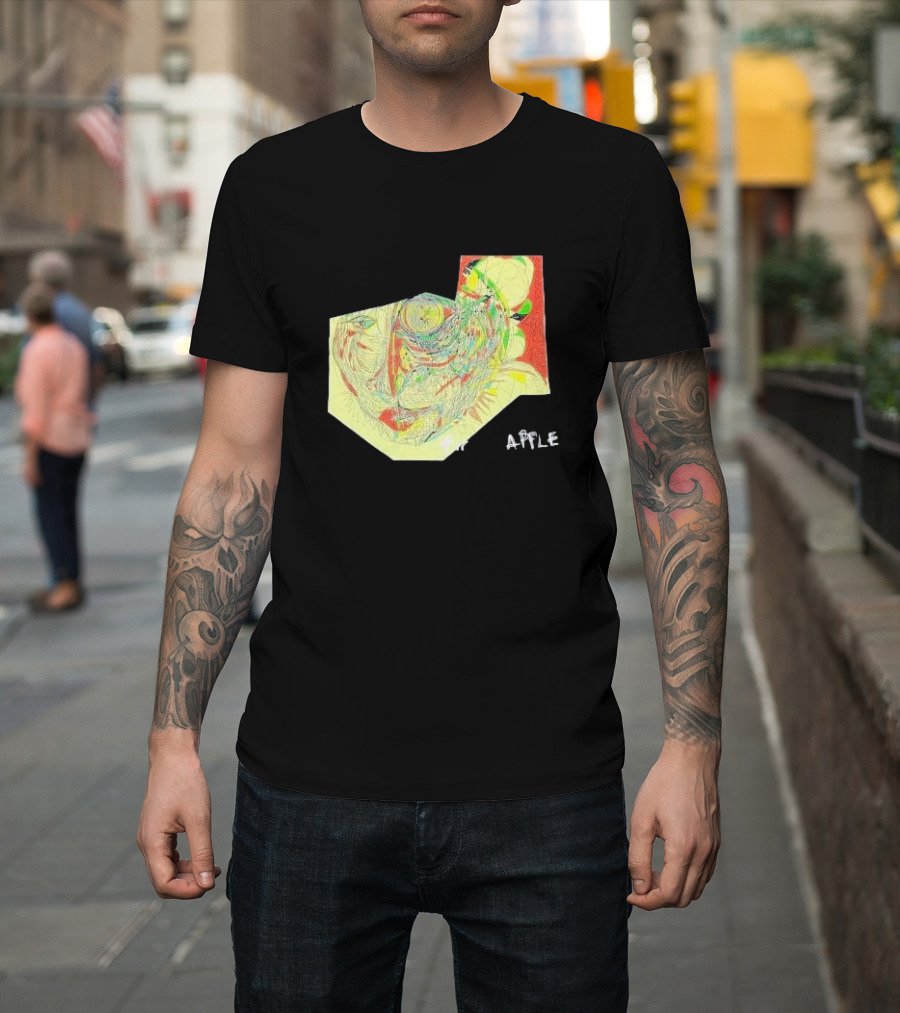 Fiona Apple The Idler Wheel Abstract Artistic Geometric Drawing Multicolored Sketch T-Shirt