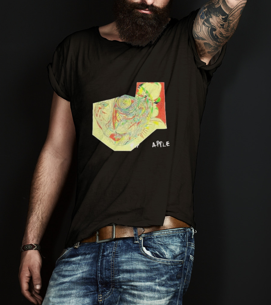 Fiona Apple The Idler Wheel Abstract Artistic Geometric Drawing Multicolored Sketch T-Shirt