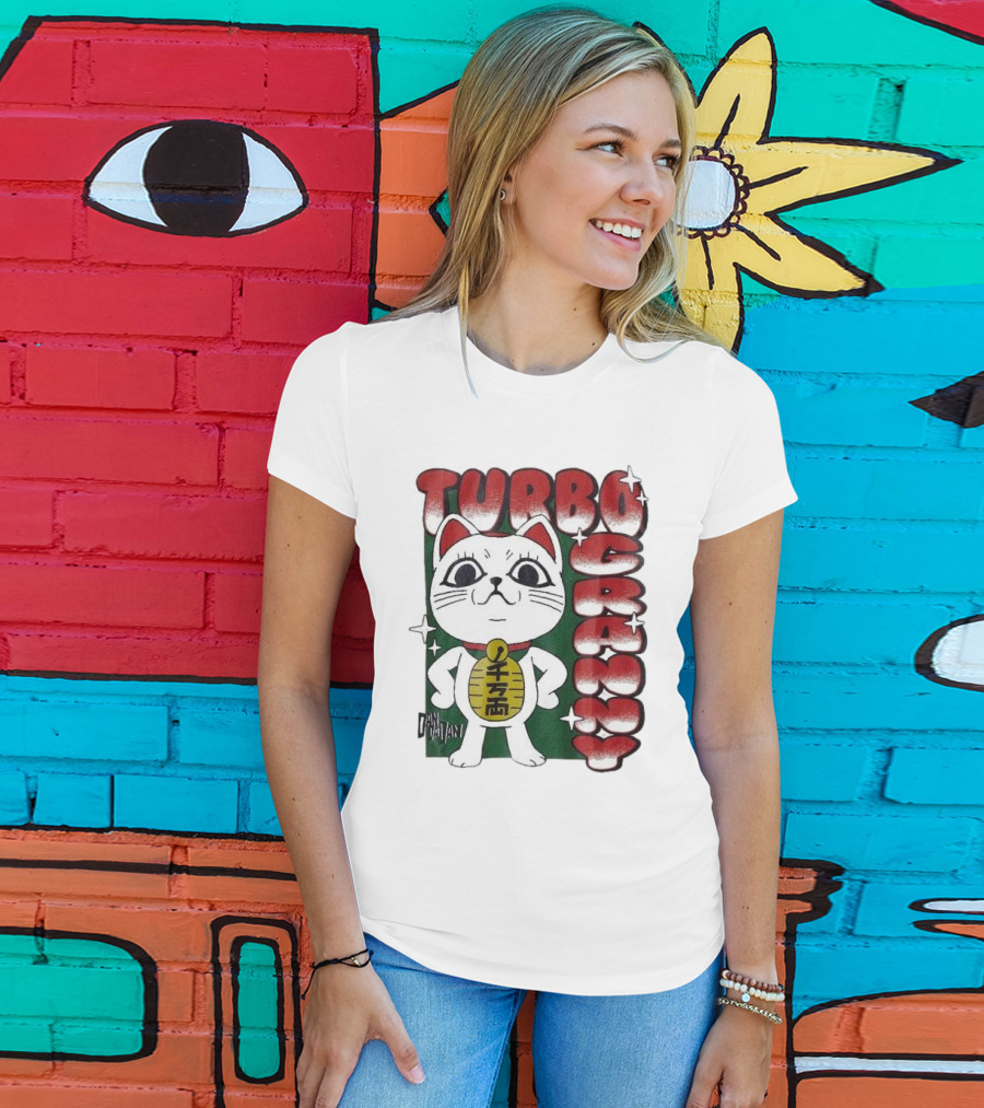 Dandadan Turbo Granny Lucky Cat T-Shirt