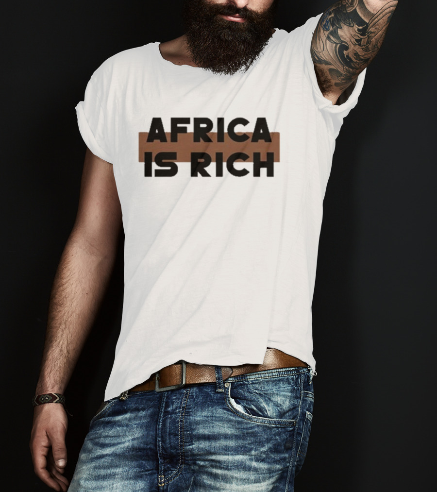 Queen Afrika Africa Is Rich T-Shirt