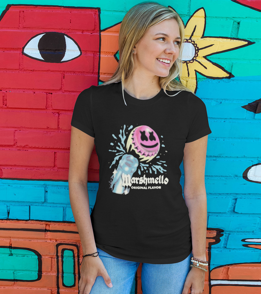 Marshmello Original Flavor Bottle Cap Splash T-Shirt