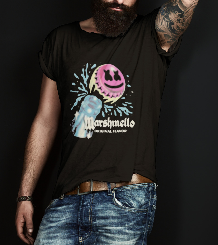Marshmello Original Flavor Bottle Cap Splash T-Shirt