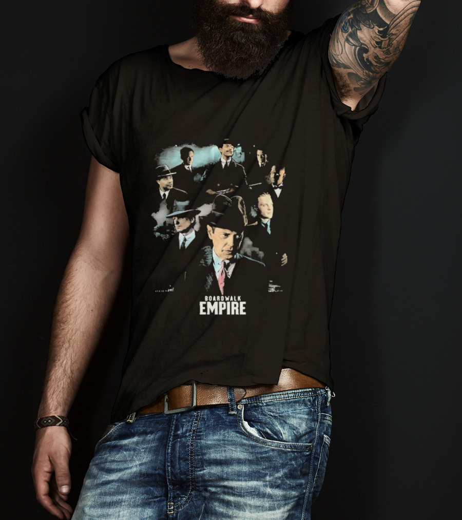 Boardwalk Empire Bootleg Series Characters Mafia Gangsters T-Shirt