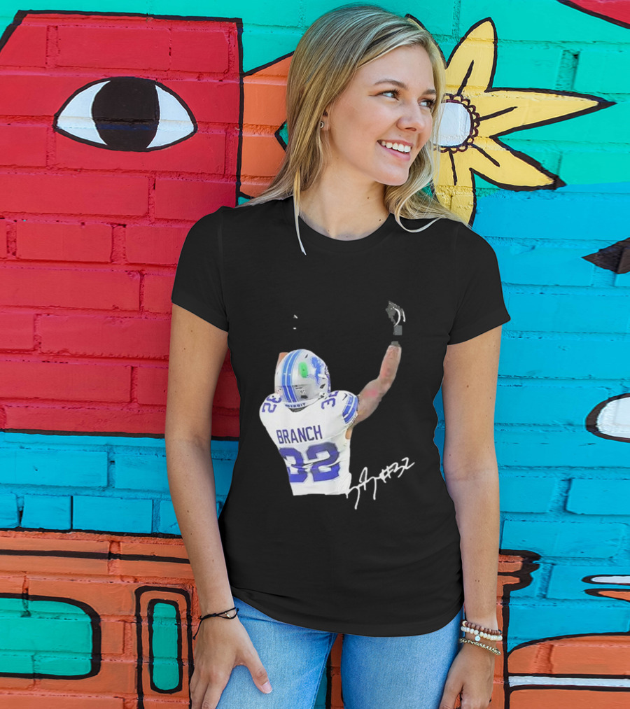 Lions Branch 32 Middle Finger Gesture T-Shirt