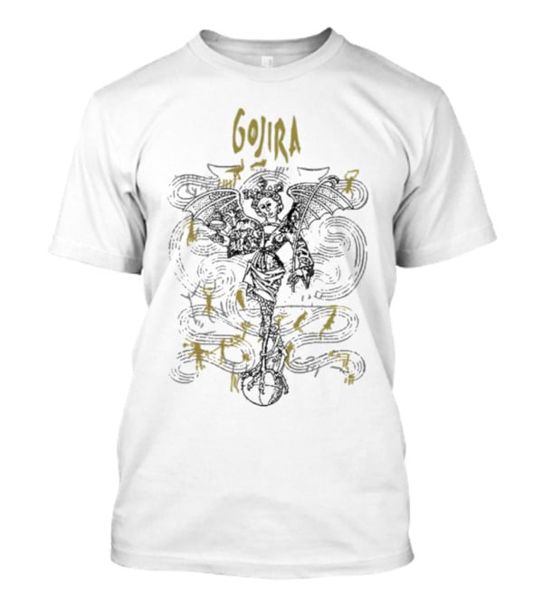 Gojira Erde Demon Angelic Hybrid Creature With Winged Aura T-Shirt
