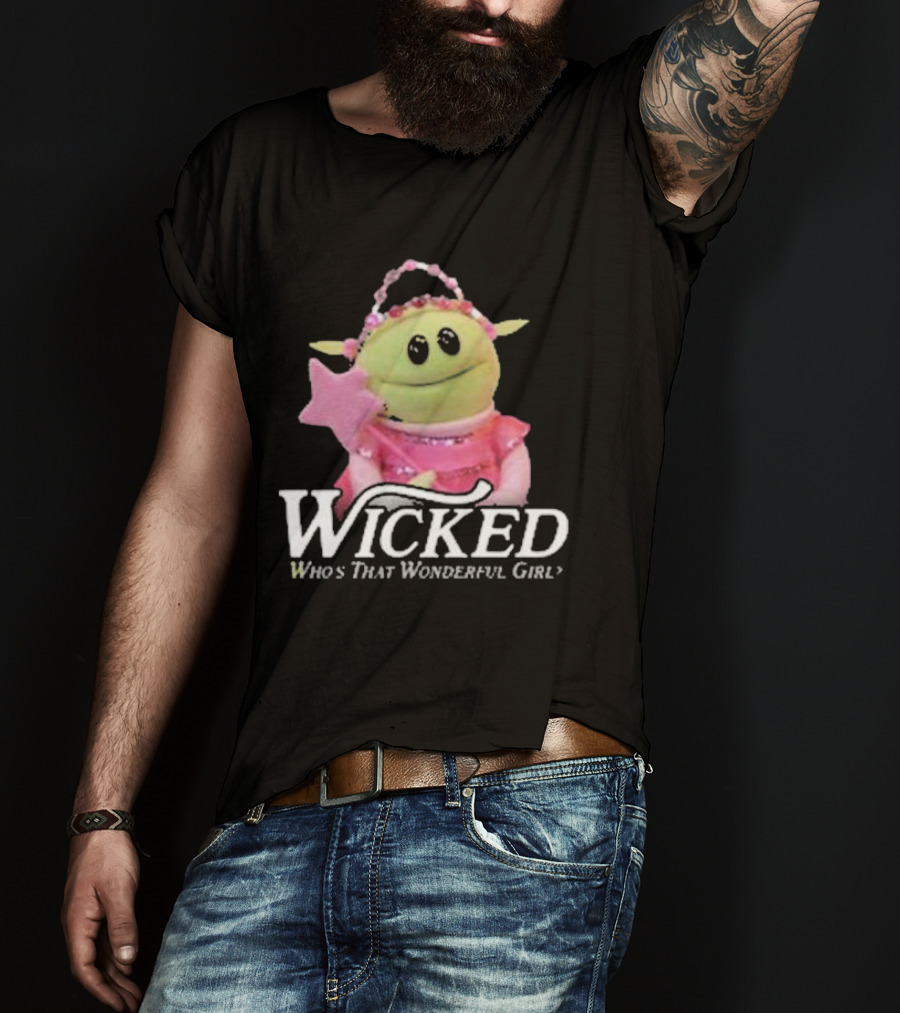 Wicked Who's That Wonderful Girl Alien Princess In Pink T-Shirt