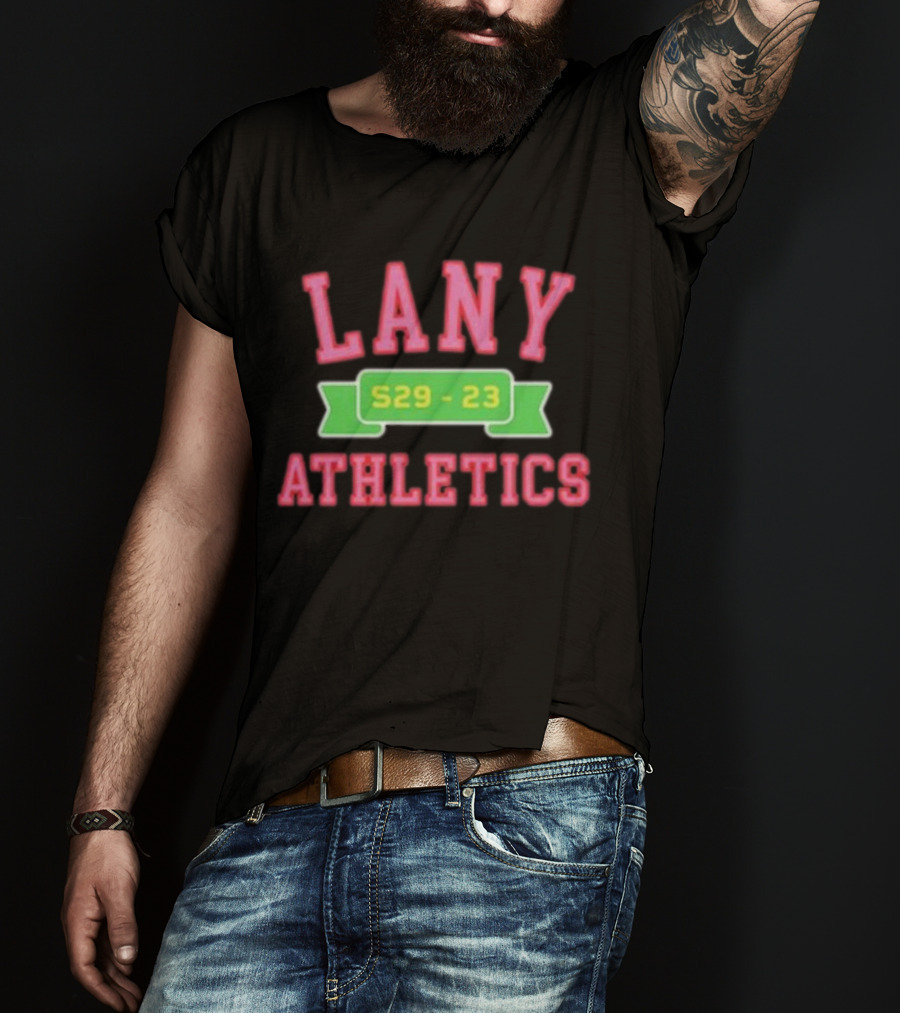 Lany Athletics S29-23 Green Banner T-Shirt