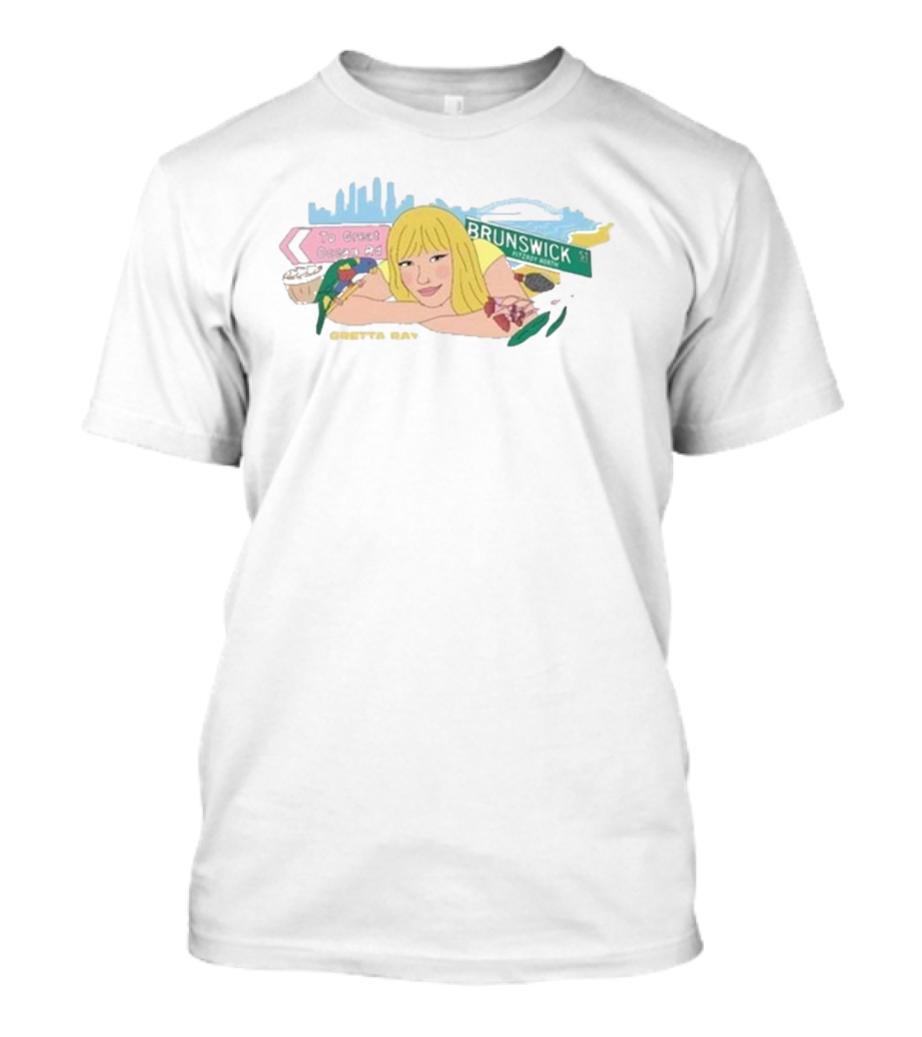 Gretta Ray Brunswick Cityscape AMTD ’24 T-Shirt