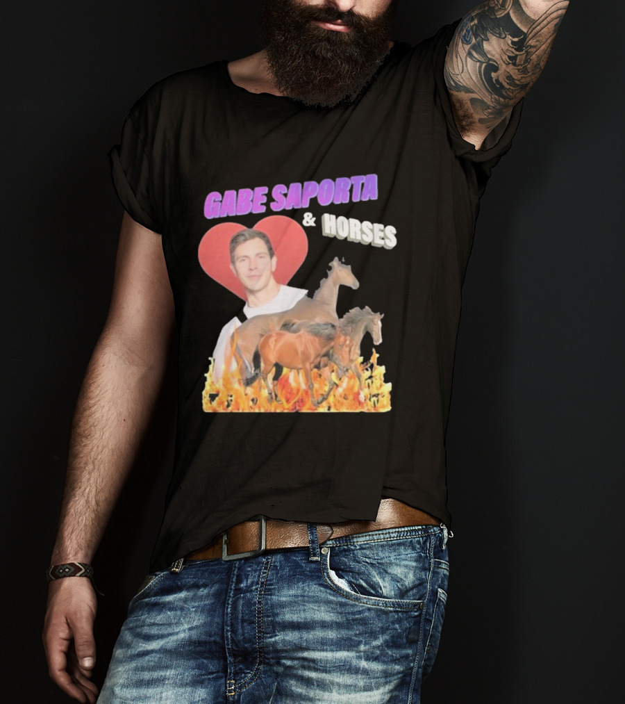 Gabe Saporta And Horses T-Shirt