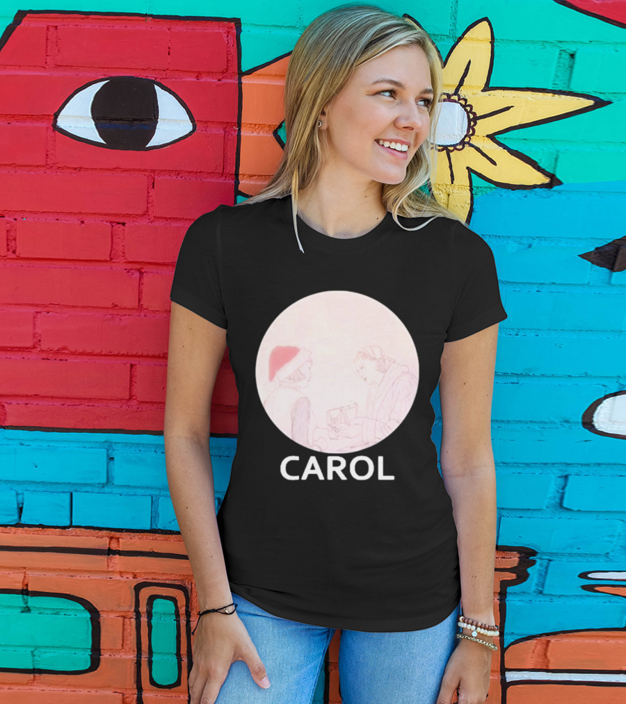 Ariana Grande Carol Christmas Santa Hat Version T-Shirt