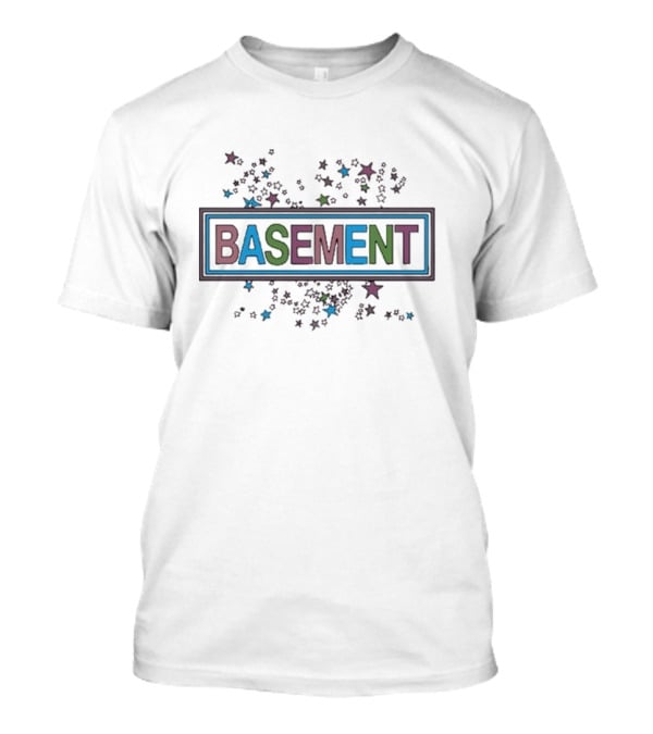 Basement Colorful Stars Burst T-Shirt