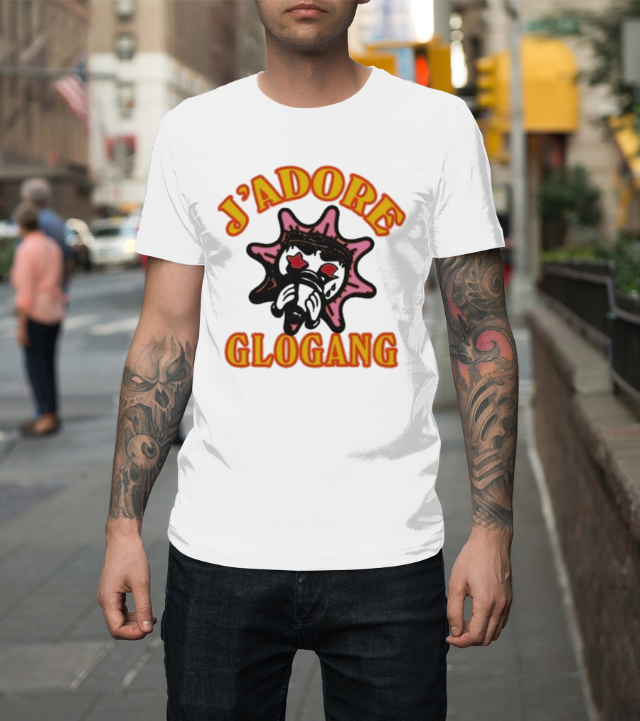 J’Adore Glogang Star Emoji Face T-Shirt