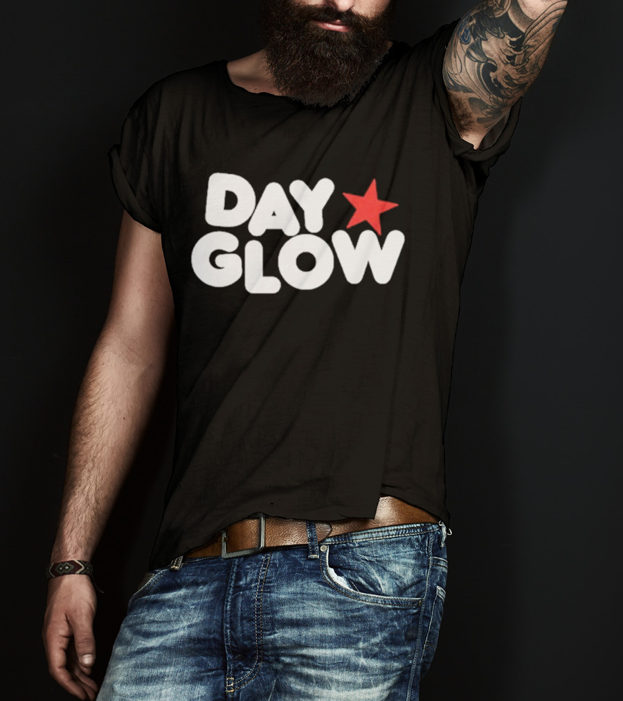 Day Glow Red Star T-Shirt