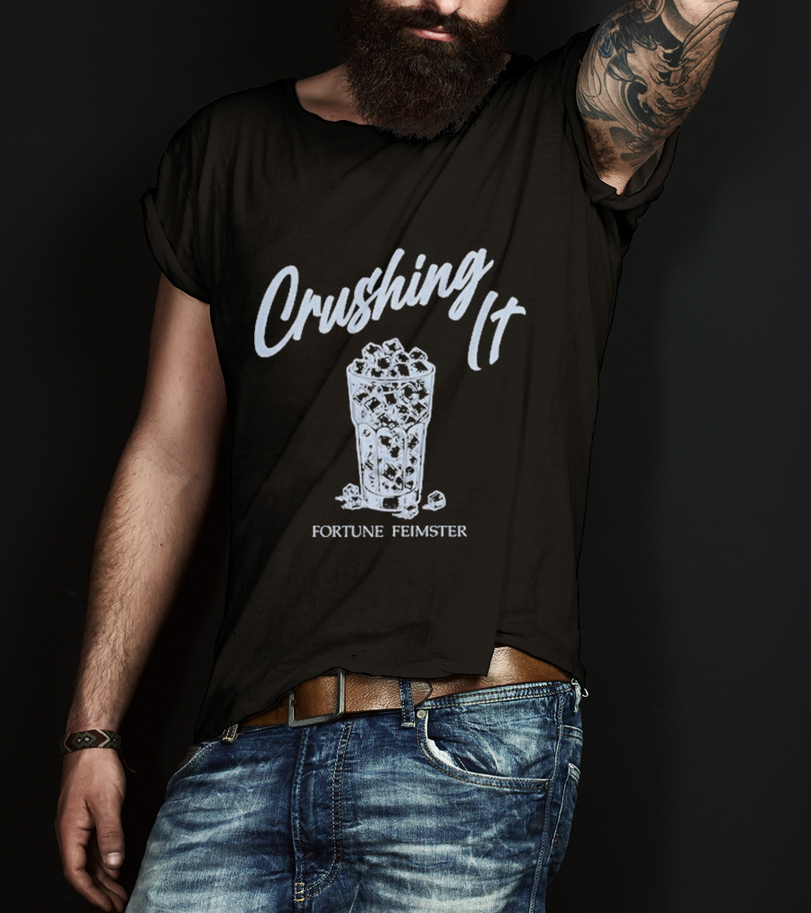 Crushing It Fortune Feimster Crushed Ice T-Shirt