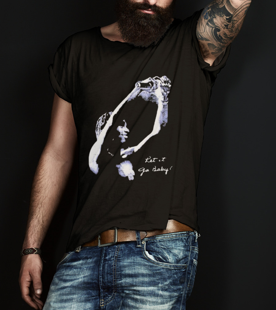 Let It Go Baby Vintage Music Expression T-Shirt
