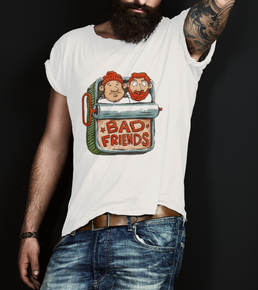 Bad Friends Meat Grinder Beanie And Redhead Duo T-Shirt