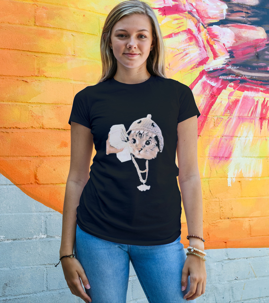 Shark Cat Solana SC Playful Money Jewelry T-Shirt