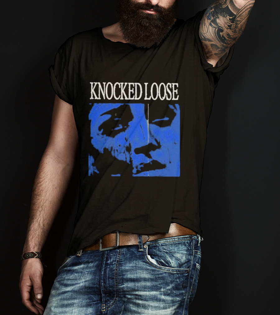 KNOCKED LOOSE Blue Face T-Shirt