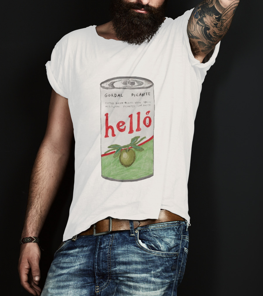 Helló Gordal Picante Pitted Queen Olives With Chili T-Shirt