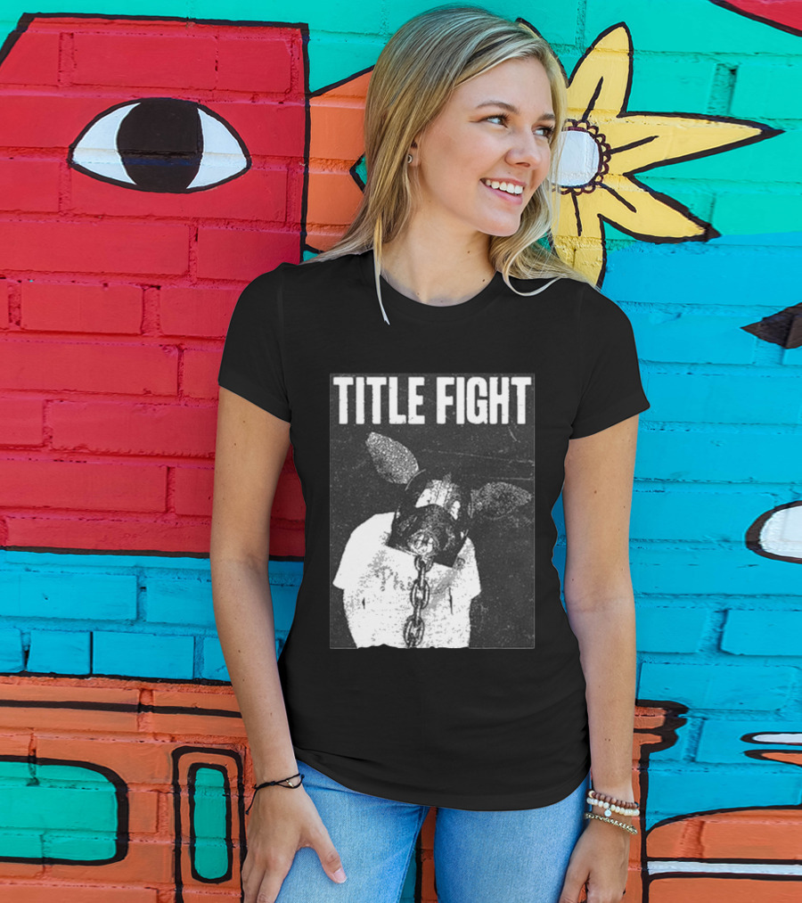 Title Fight Chained Pig Mask T-Shirt