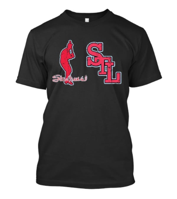 Stan Musial STL Stance Slab T-Shirt