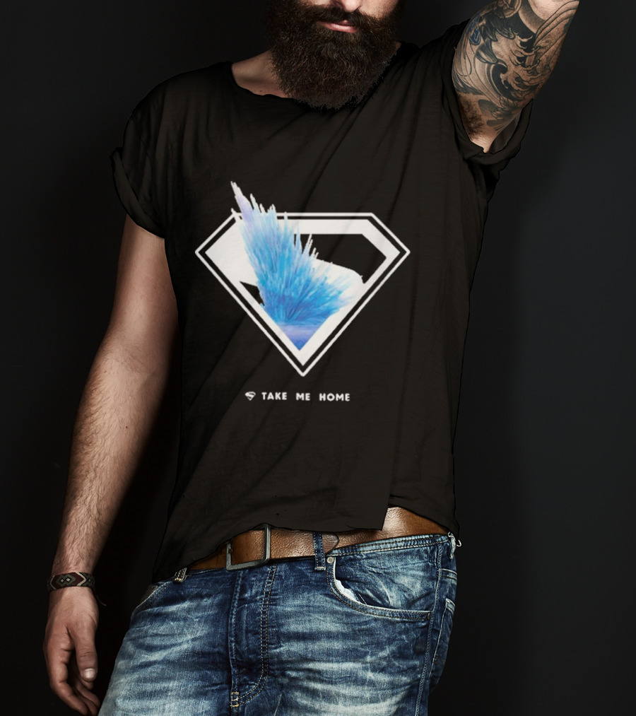Uperman 2025 Take Me Home Ice Crystal Diamond Emblem T-Shirt