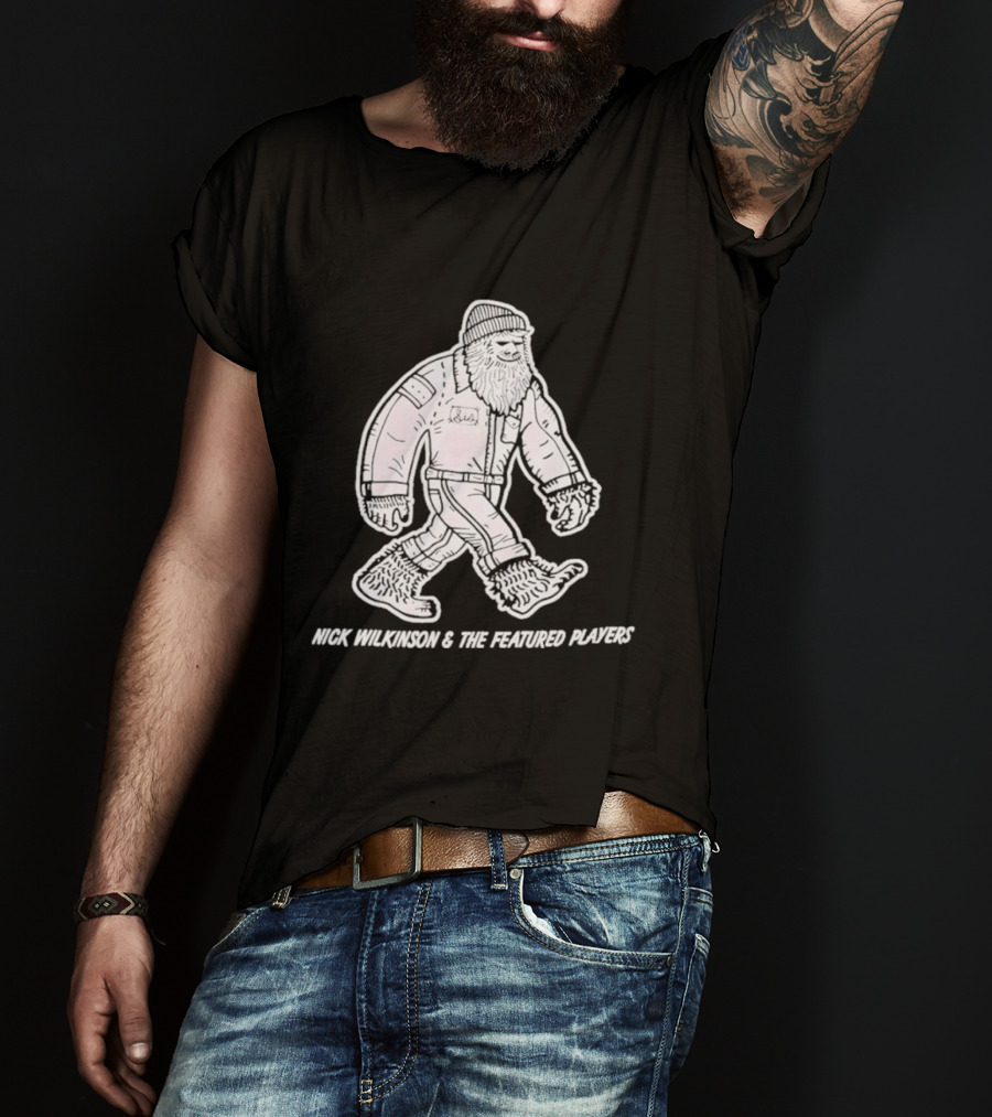 Nick Wilkinson And The Featured Players Bigfoot Lumberjack T-Shirt