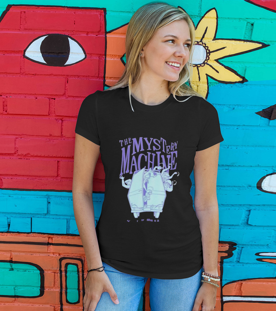 The Mystery Machine Scooby Doo Crew Tonal T-Shirt