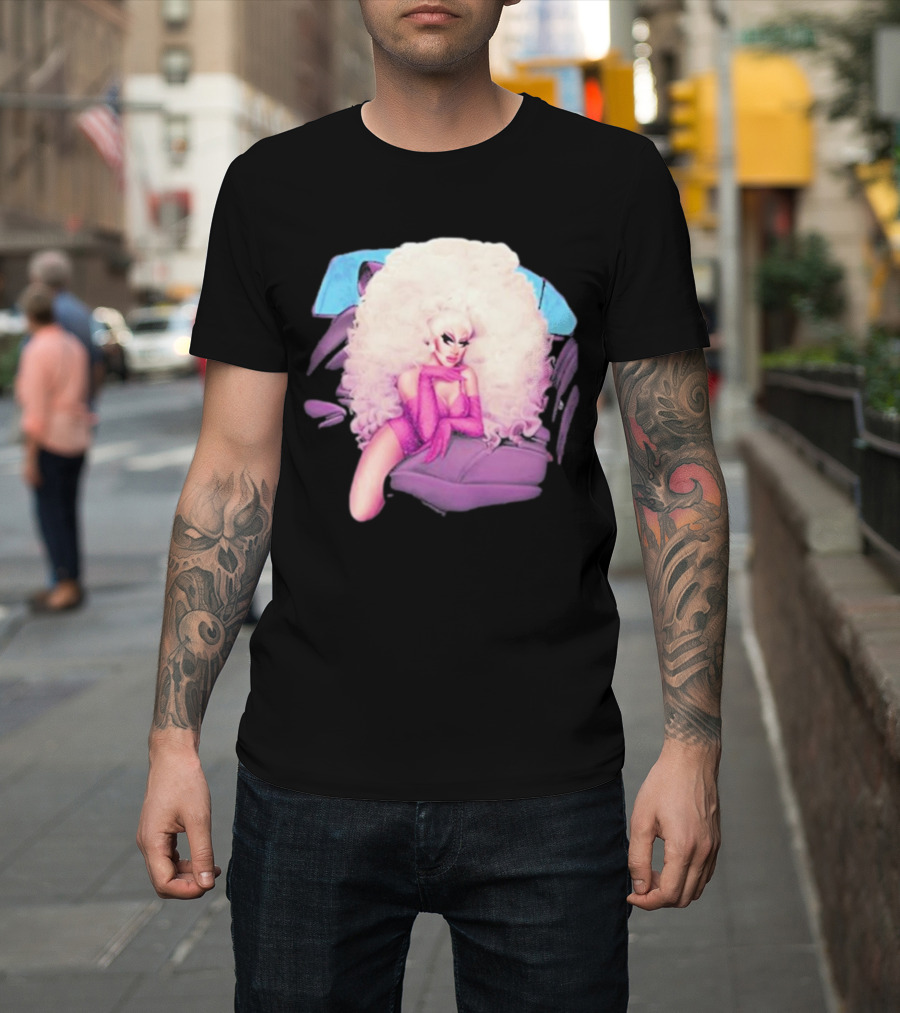 Trixie Mattel Glamorous Blonde Drag In Backseat T-Shirt