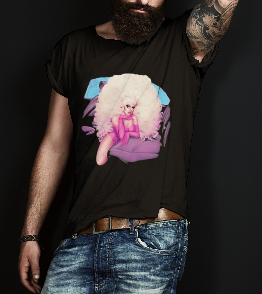 Trixie Mattel Glamorous Blonde Drag In Backseat T-Shirt