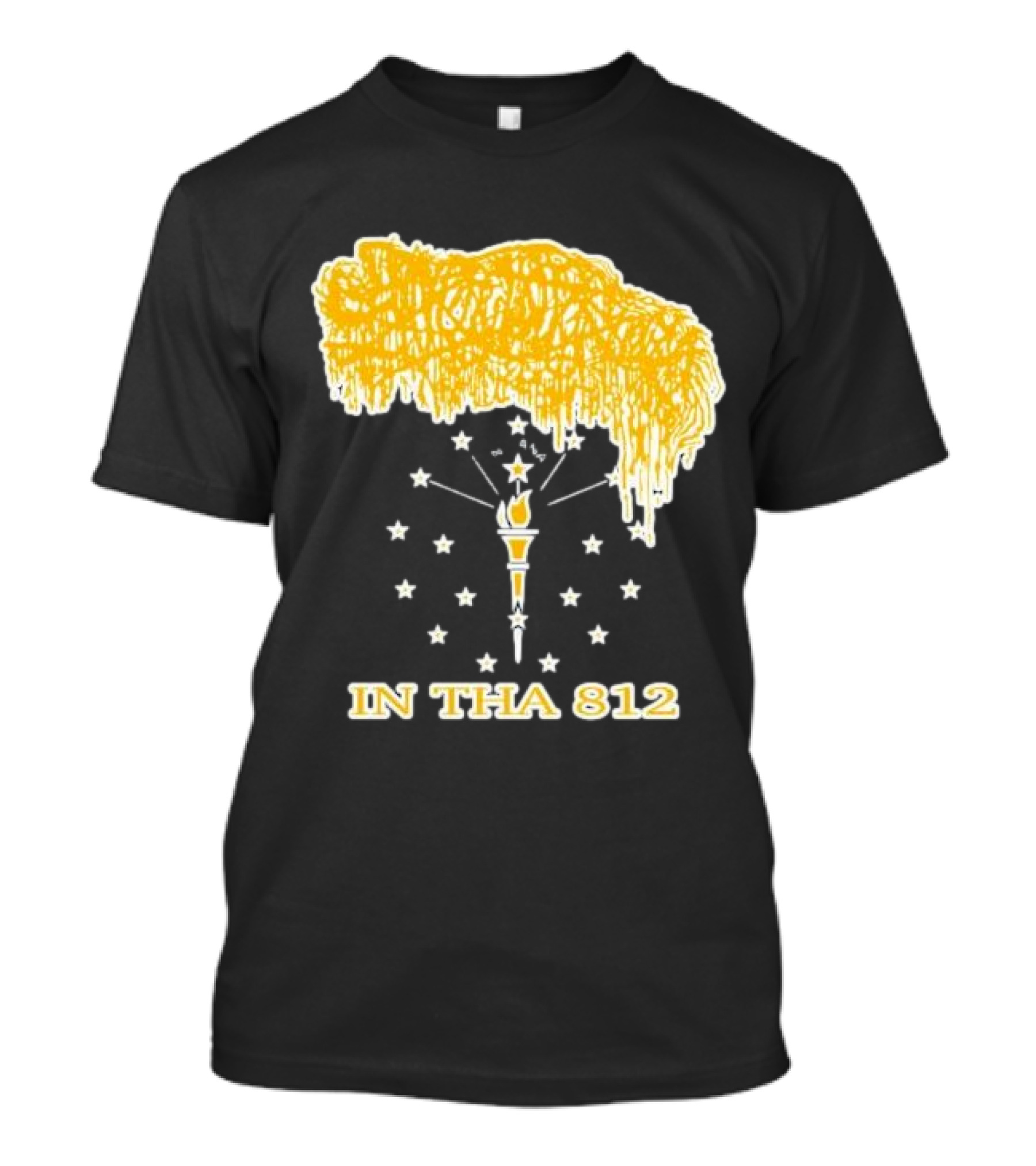 Indiana In Tha 812 Stars Torch Noodles T-Shirt