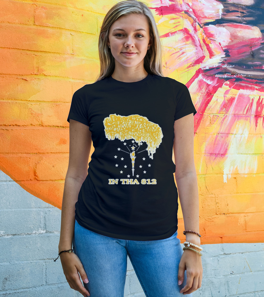 Indiana In Tha 812 Stars Torch Noodles T-Shirt