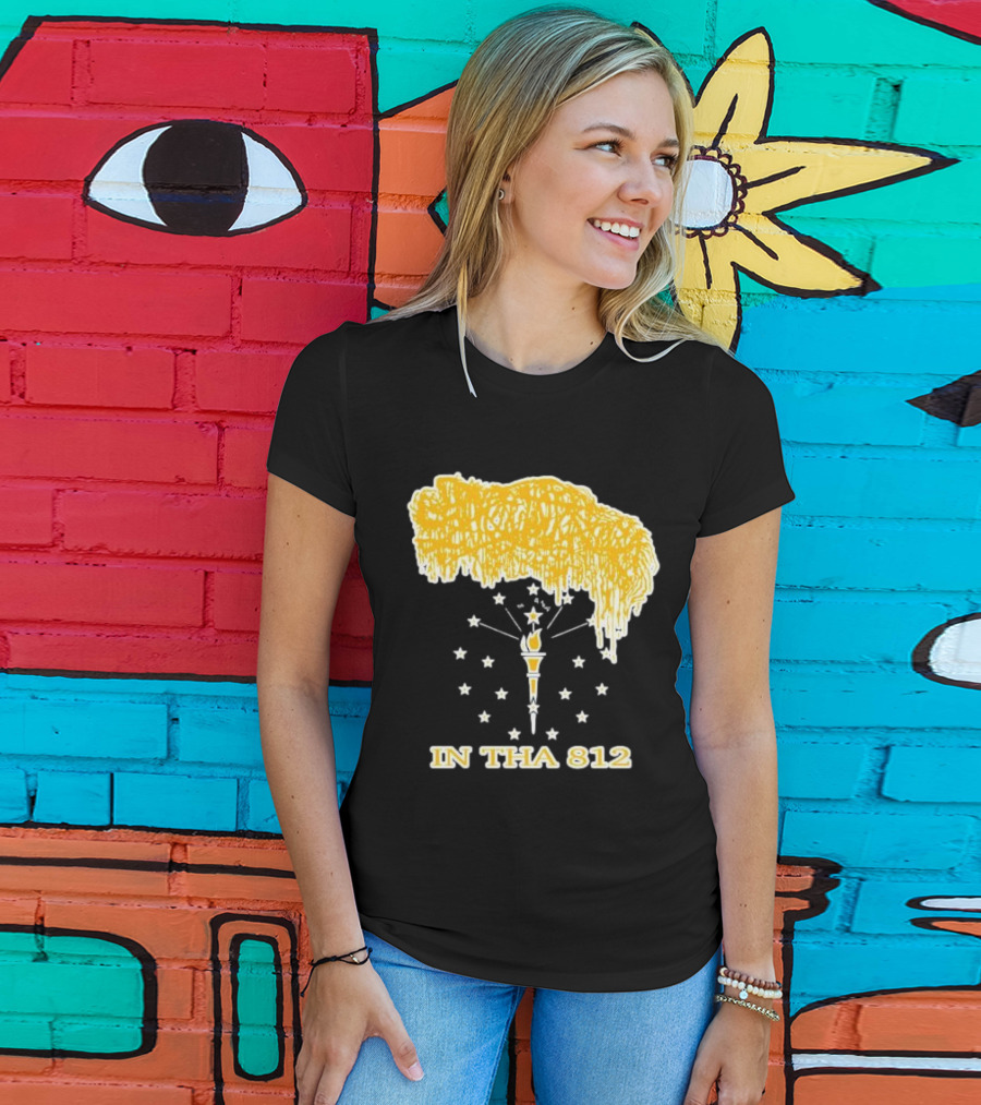 Indiana In Tha 812 Stars Torch Noodles T-Shirt