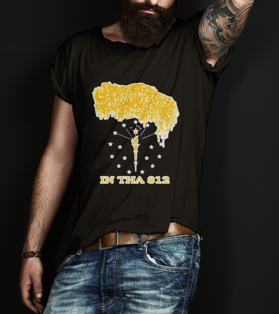 Indiana In Tha 812 Stars Torch Noodles T-Shirt