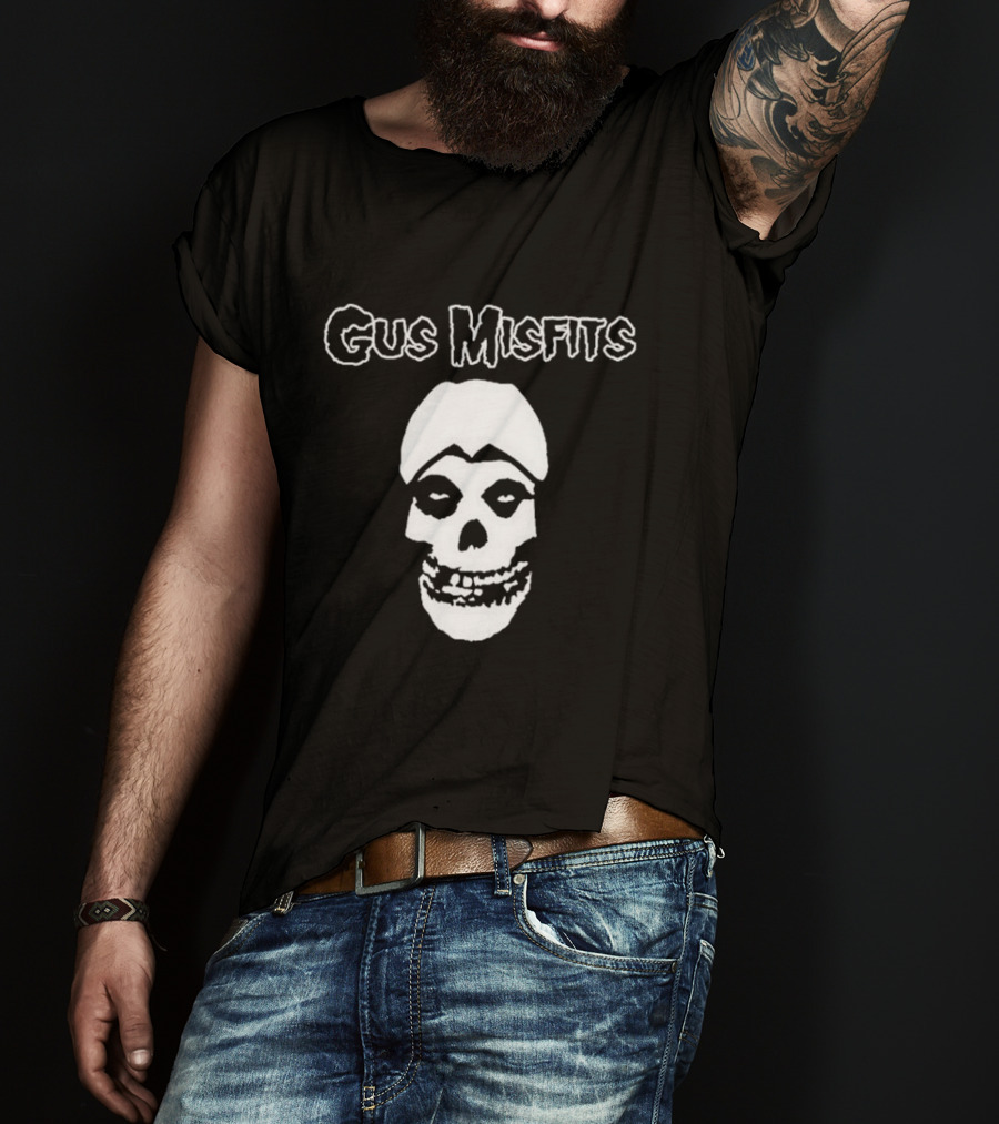 Gus Misfits Skull Logo T-Shirt