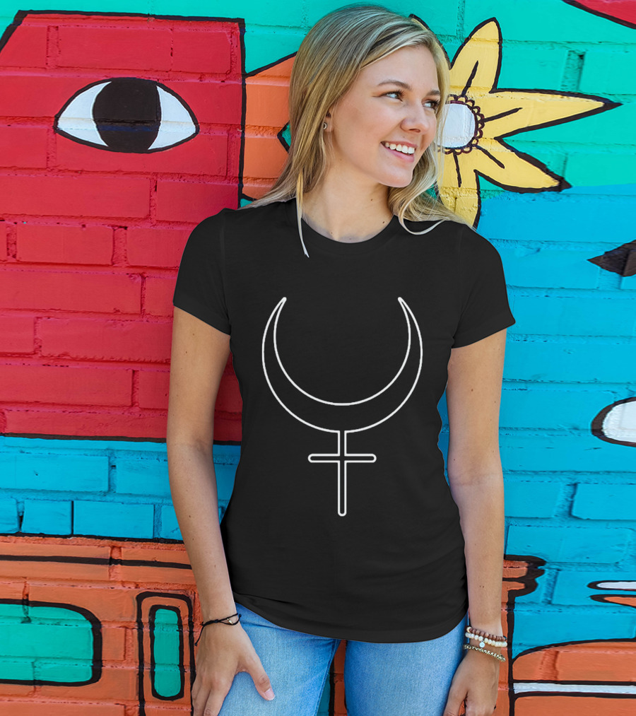 Maria Brink Nosferatu Moon Cross T-Shirt