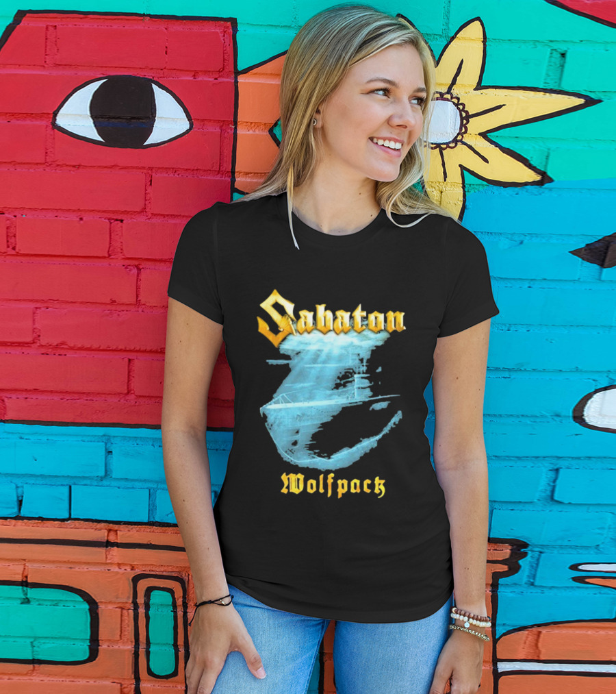 Sabaton Wolfpack Submarine Battle Reflection T-Shirt