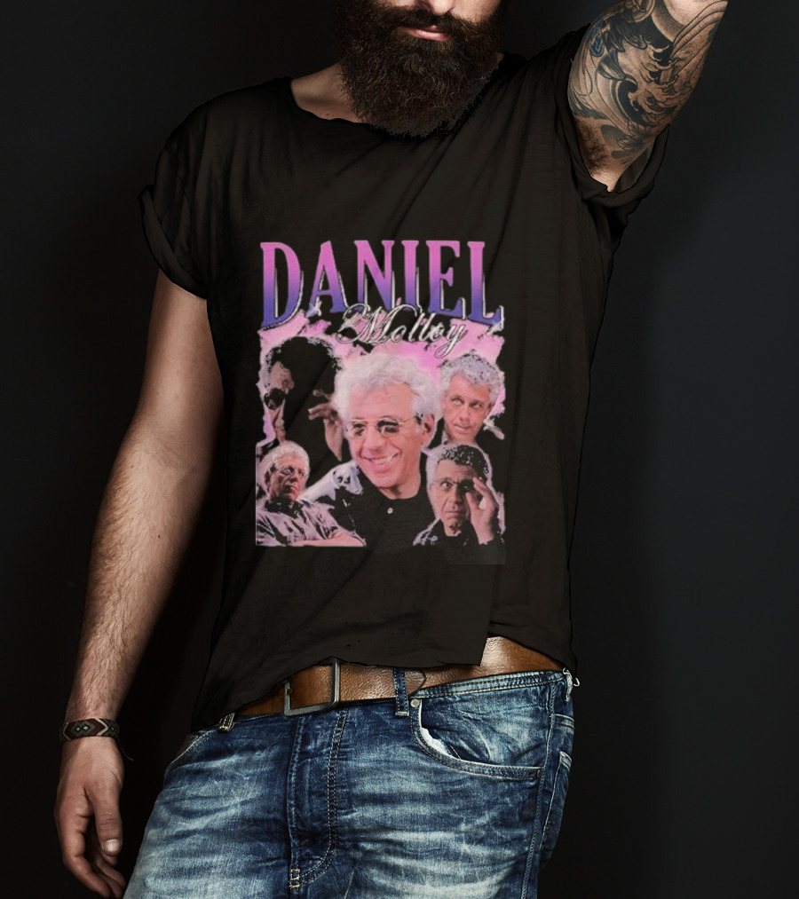 Daniel Molloy Vintage Collage Pink And Purple Aesthetic T-Shirt