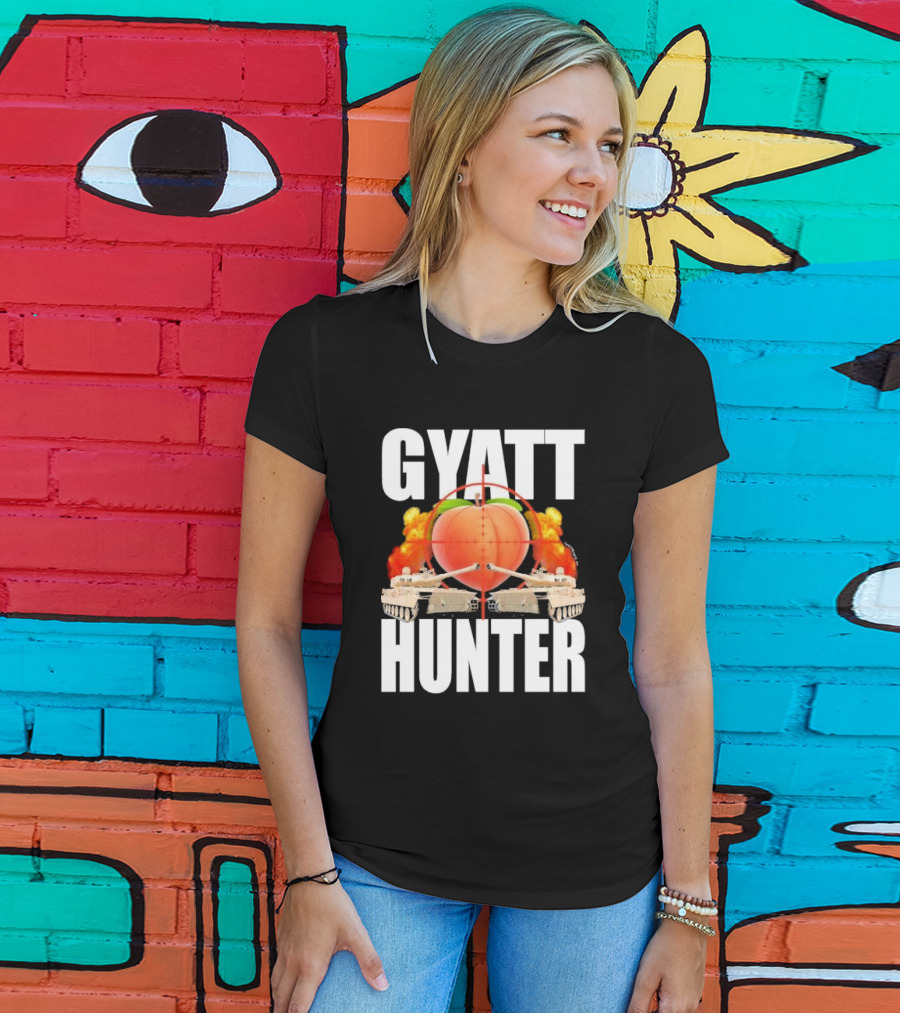 GYATT Hunter Crankin My Hog Meme Tanks Peach Target Explosion T-Shirt