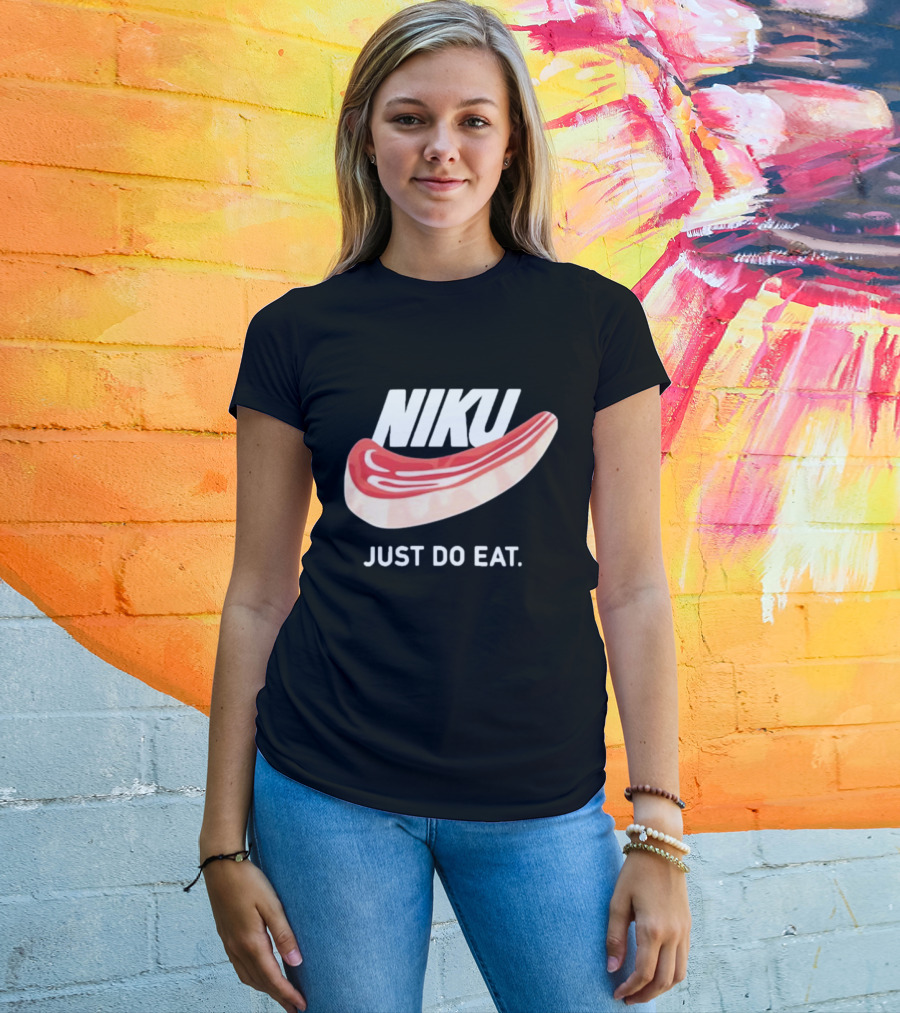 Niku Just Do Eat Steak Slice T-Shirt