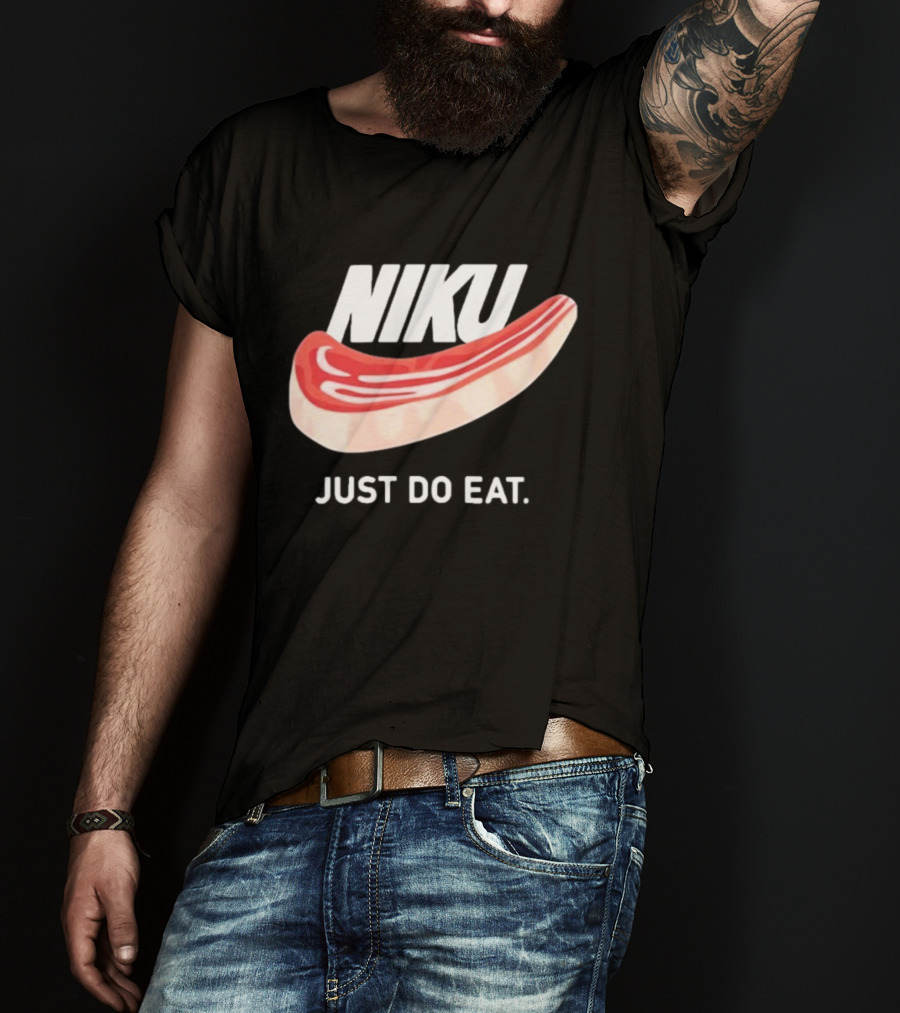 Niku Just Do Eat Steak Slice T-Shirt