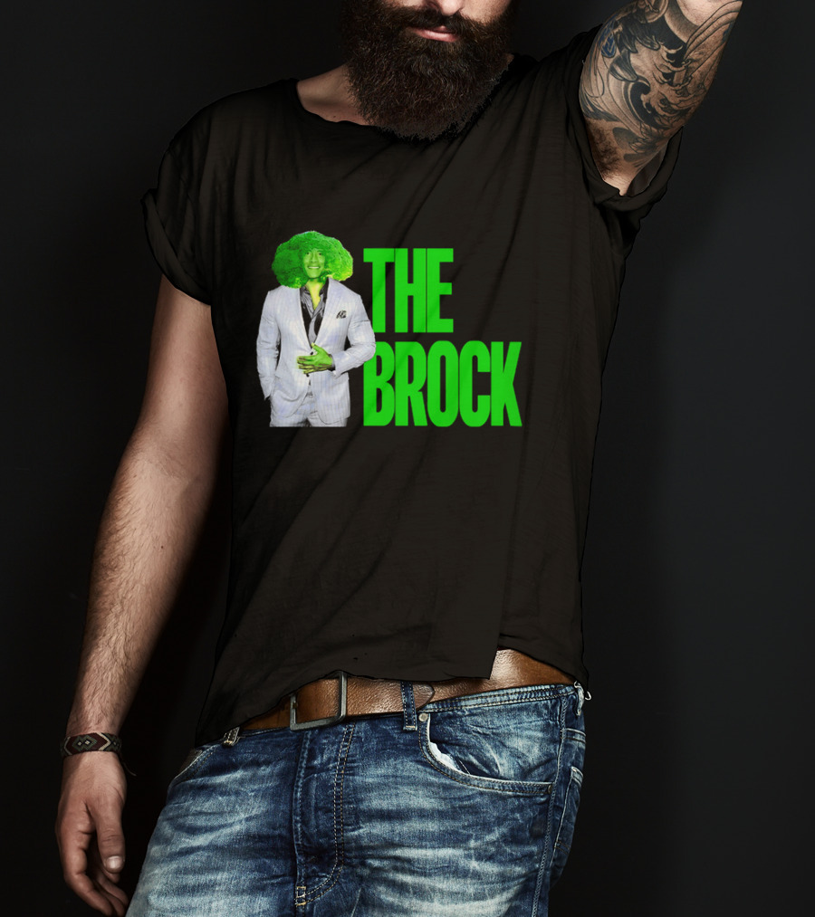 The Brock Broccoli Green Suit Parody T-Shirt
