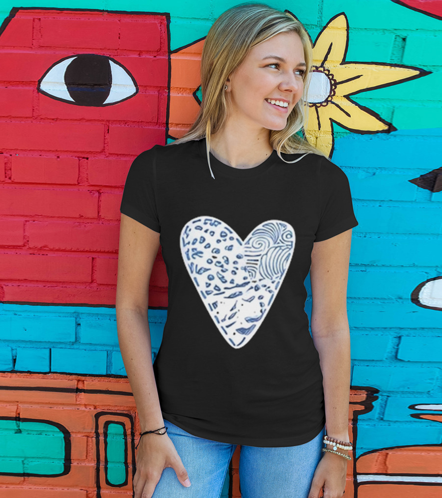 Surf Sisters Dark Heart T-Shirt
